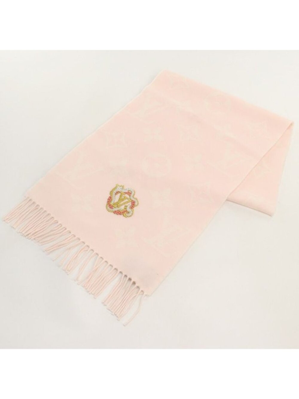 Louis Vuitton Precious Dragon LV Essential Scarf Wool